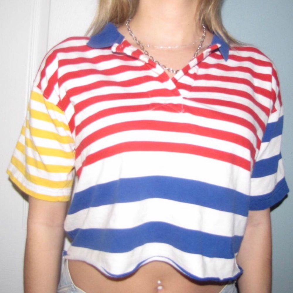 SUPER UNIQUE VINTAGE SHIRT🦋💛🖤